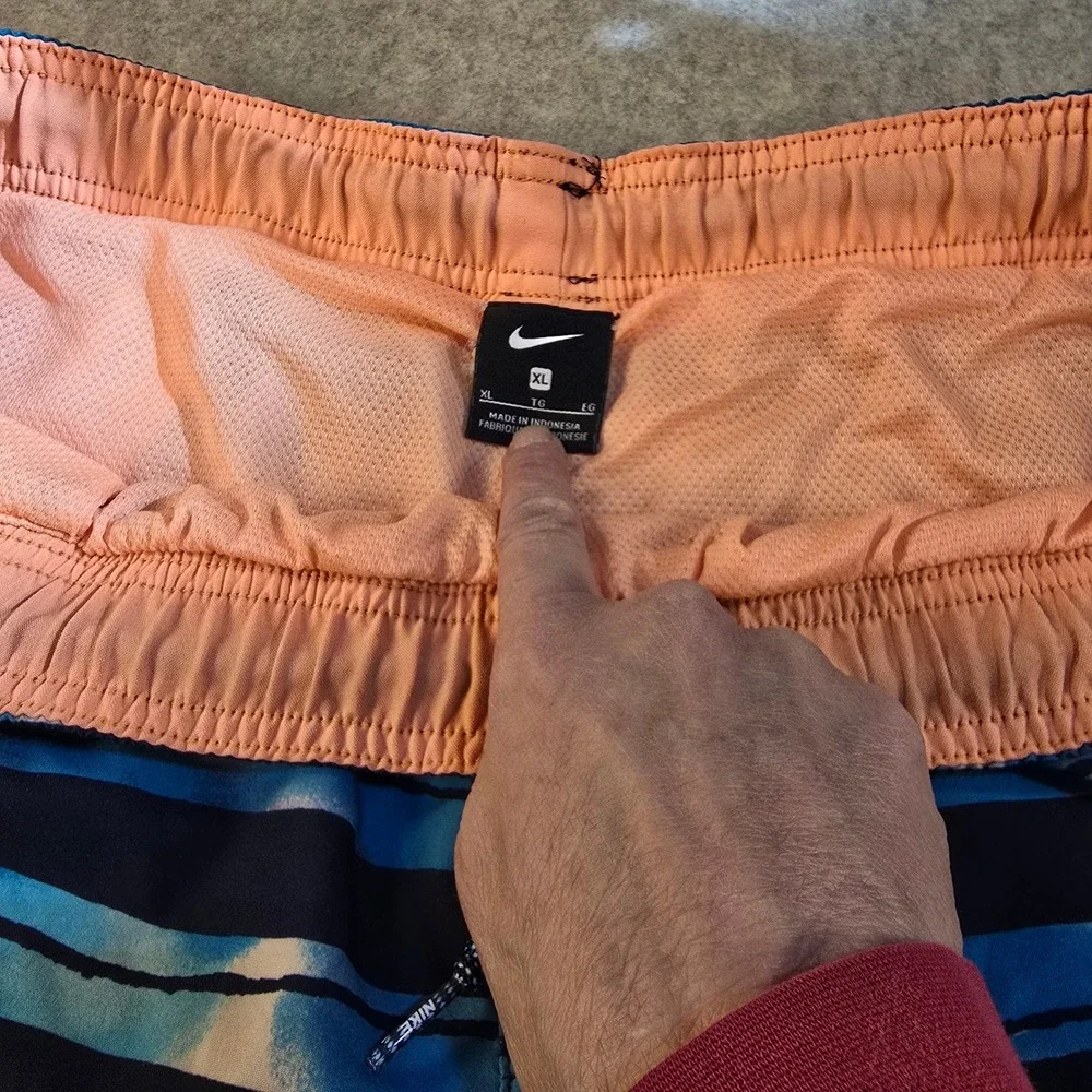 Nike poolside waistband navy